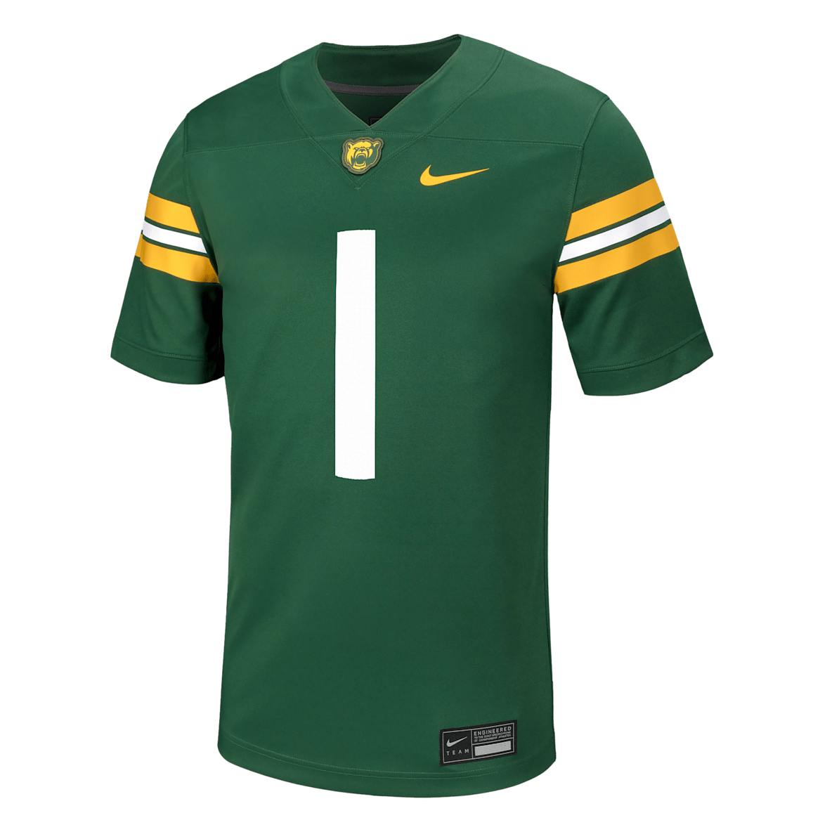 【L】NIKE ベイラー BAYLOR BEARS アメフト ジャージ Nike Baylor Bears University Team Issued Football Jersey